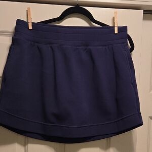 New: No Tag Navy Blue Skort